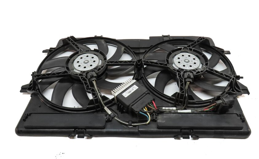 Thumbnail 5: 2016-2018 AUDI A6 Q3 (C7 8U) 2.0L TURBO ENGINE - RADIATOR COOLING FAN ASSEMBLY