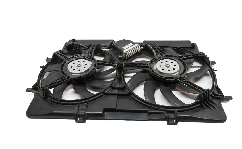Thumbnail 6: 2016-2018 AUDI A6 Q3 (C7 8U) 2.0L TURBO ENGINE - RADIATOR COOLING FAN ASSEMBLY