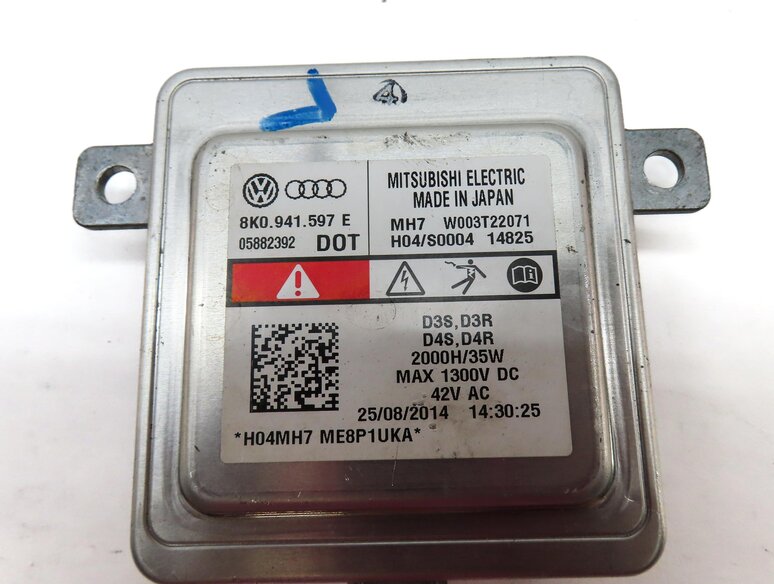 Thumbnail 4: 2015 AUDI Q3 (8U) FRONT LEFT DRIVER HEADLIGHT HEAD LIGHT LAMP BALLAST 8K0941597E