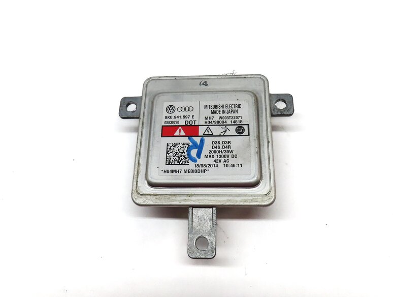 Thumbnail 2: 2015 AUDI Q3 (8U) FRONT RIGHT PASSENGER HEADLIGHT HEAD LIGHT LAMP BALLAST