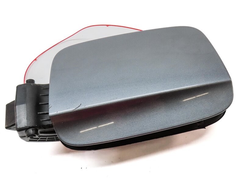 Thumbnail 3: 2015-2018 AUDI Q3 (8U) FUEL TANK DOOR w/ HOUSING (MONSOON GREY METALLIC)