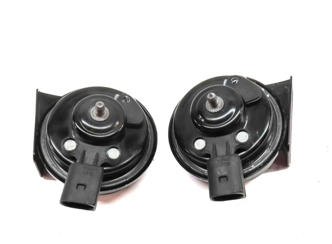 Thumbnail 4: 2015-2018 AUDI Q3 (8U) HIGH & LOW TONE SAFETY HORN SET-2