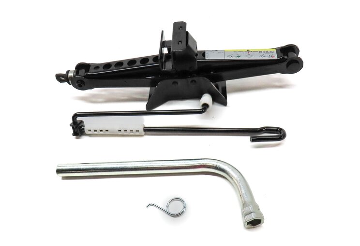 Thumbnail 2: 2015-2018 AUDI Q3 (8U) EMERGENCY SPARE TIRE JACK CAR LIFT JACK TOOL CRANK HANDLE