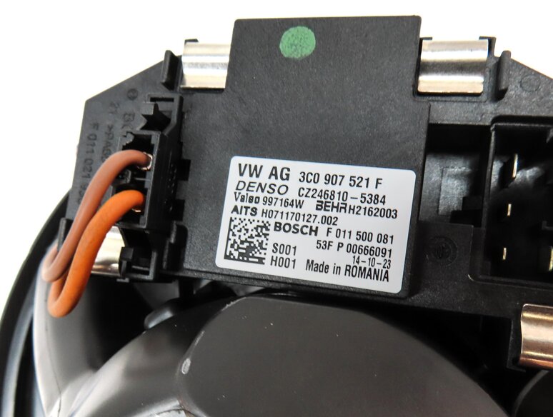 Thumbnail 7: 2015-2018 VW CC EOS TIGUAN / AUDI Q3 (8U) FRONT HEATER A/C BLOWER FAN MOTOR