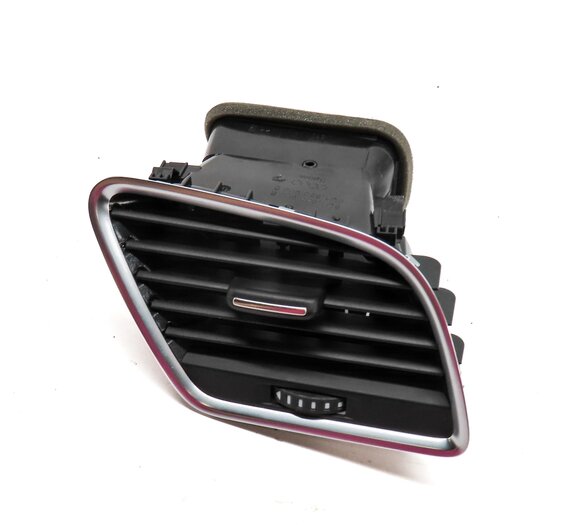 2015 AUDI Q3 8U FRONT RIGHT PASSENGER DASH HVAC A/C HEATER AIR VENT BLACK SILVER