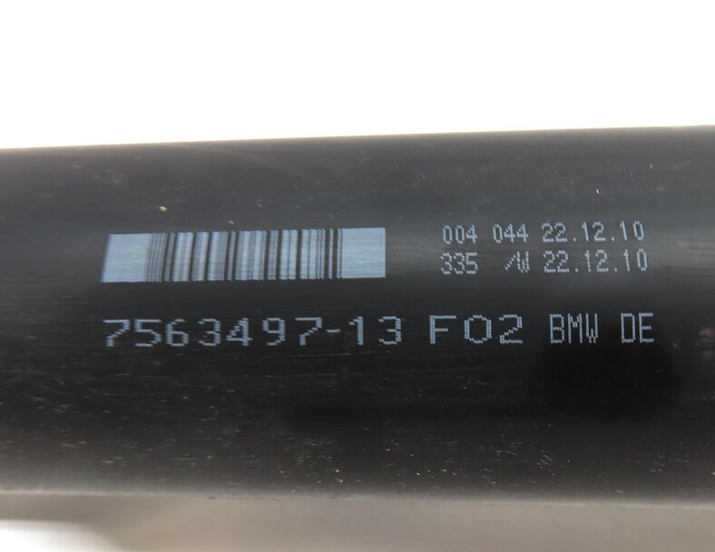 Thumbnail 6: 10-12 BMW 750Li (F02) X-DRIVE AWD - REAR DRIVESHAFT DRIVELINE DRIVE LINE SHAFT