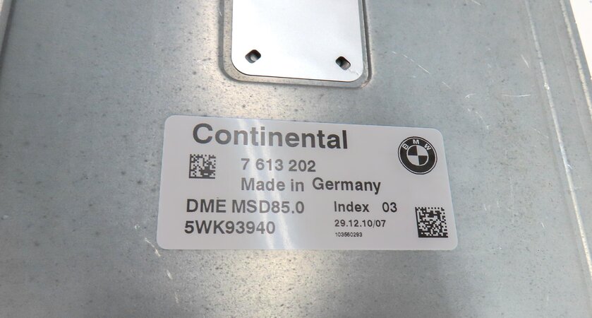 Thumbnail 5: 09-13 BMW 550i 650i 750i (F01 F06 F10) 4.4TT N63 ENGINE DME CAS4 MODULE KEY SET
