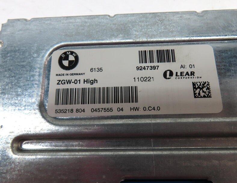 Thumbnail 4: 2009-2011 BMW 528i 535i 550i 740i 750i 760i B7 (F01 F10) CENTRAL GATEWAY MODULE