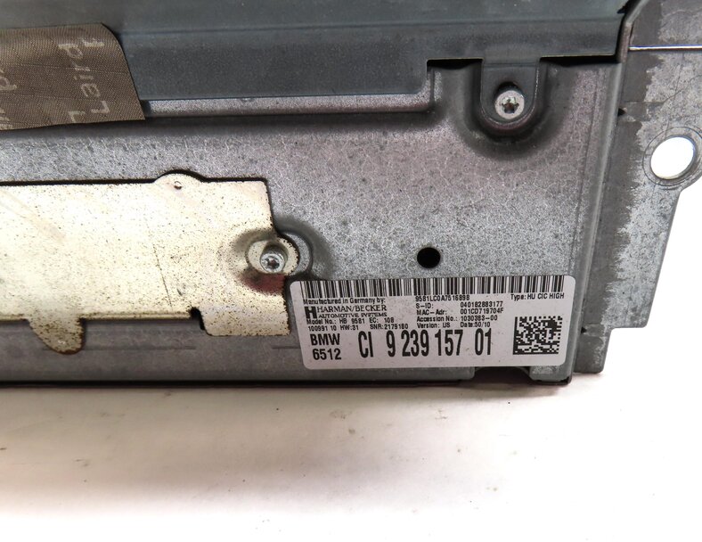 Thumbnail 4: 10-12 BMW 528i 535i 550i 750i 760i (F01 F10) STEREO CD GPS NAVIGATION RECEIVER