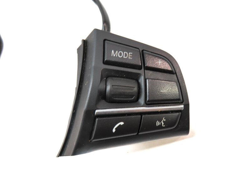 Thumbnail 6: 2011 BMW 750i (F01) STEERING WHEEL LEFT & RIGHT SWITCH BUTTON SET 2 (BLACK)