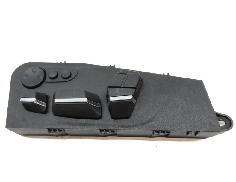 Thumbnail 7: 2011 BMW 750i (F01) FRONT LEFT DRIVER SEAT ADJUST SWITCH w/ MASSAGE (BLACK)