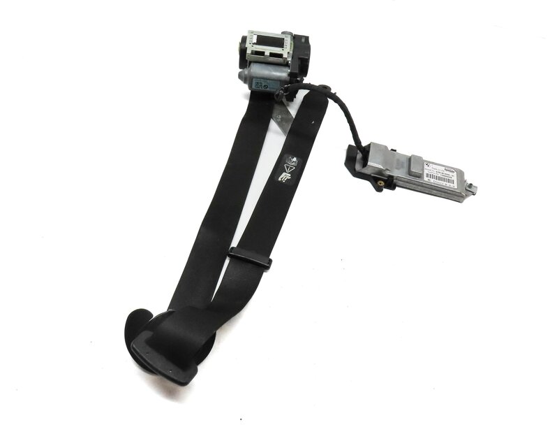 2009-2012 BMW 740i 750i 760i B7 (F01) RIGHT PASSENGER SEATBELT RETRACTOR (BLACK)