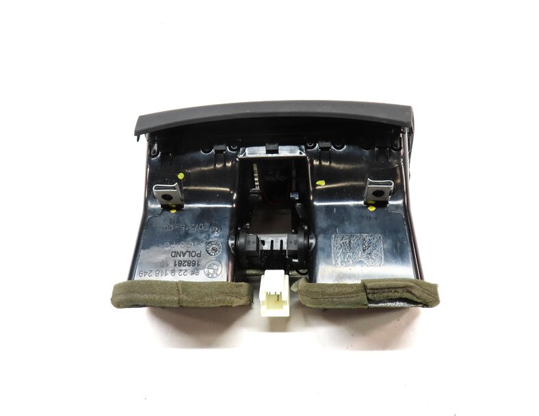 Thumbnail 4: 2011 BMW 750i (F01) REAR CENTER CONSOLE HVAC A/C HEATER AIR VENT (BLACK) 9118249