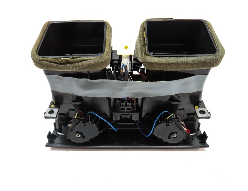 Thumbnail 5: 2011 BMW 750i (F01) REAR CENTER CONSOLE HVAC A/C HEATER AIR VENT (BLACK) 9118249