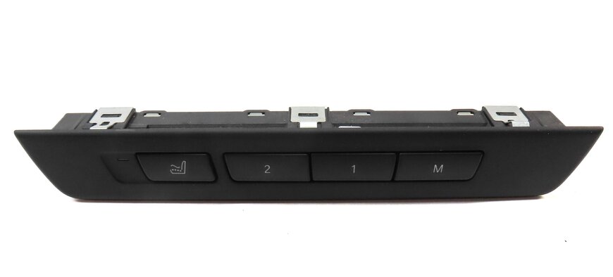 2011 BMW 750i (F01) FRONT RIGHT PASSENGER SEAT MEMORY ADJUST SWITCH w/ MASSAGE