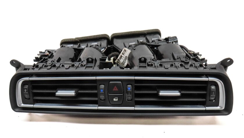 Thumbnail 2: 2011 BMW 750i (F01) FRONT CENTER DASH HVAC A/C HEATER AIR VENT (BLACK) 9115859
