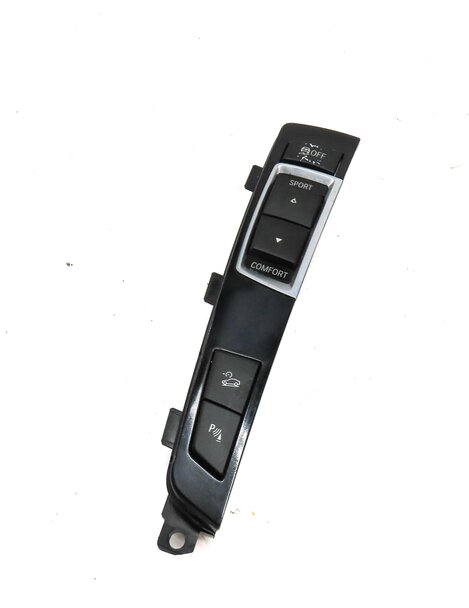2011 BMW 750i (F01) TERRAIN TRACTION CONTROL SWITCH BUTTON PANEL 61319201486