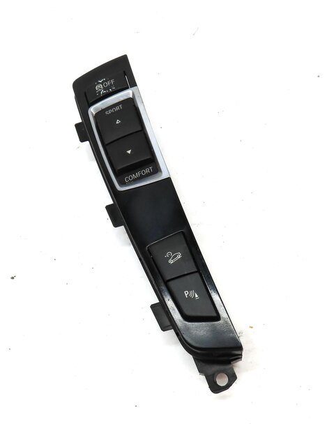 Thumbnail 3: 2011 BMW 750i (F01) TERRAIN TRACTION CONTROL SWITCH BUTTON PANEL 61319201486
