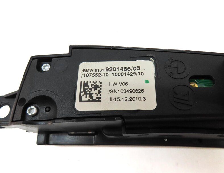 Thumbnail 6: 2011 BMW 750i (F01) TERRAIN TRACTION CONTROL SWITCH BUTTON PANEL 61319201486
