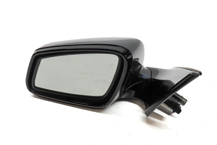 2009-2012 BMW 740i 750i 760i (F01) LEFT P-FOLD DIM HEAT MEM DOOR MIRROR (BLUE)