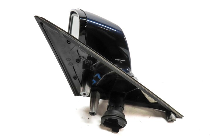 Thumbnail 4: 2009-2012 BMW 740i 750i 760i (F01) LEFT P-FOLD DIM HEAT MEM DOOR MIRROR (BLUE)