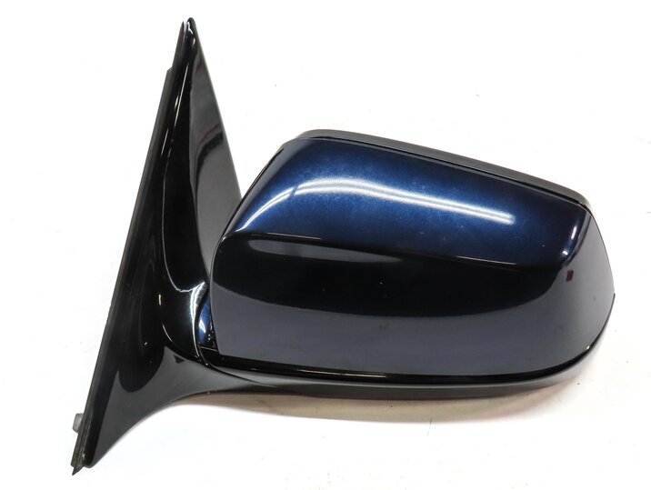 Thumbnail 5: 2009-2012 BMW 740i 750i 760i (F01) LEFT P-FOLD DIM HEAT MEM DOOR MIRROR (BLUE)