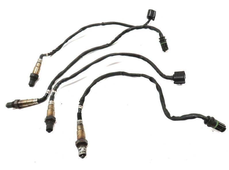 Thumbnail 3: 2011 BMW 750i (F01) 4.4L N63 TURBO ENGINE PRE POST CAT O2 OXYGEN SENSOR SET 4