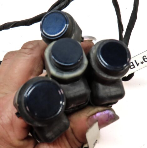 Thumbnail 5: 2011 BMW 750i (F01) REAR PARK ASSIST PDC SENSOR SET4 (BLUE) w/ WIRE HARNESS