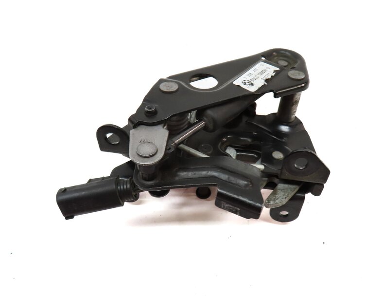 Thumbnail 5: 2011 BMW 750i (F01) LEFT & RIGHT HOOD LATCH LOCK SET 2 51237206453 51237183762