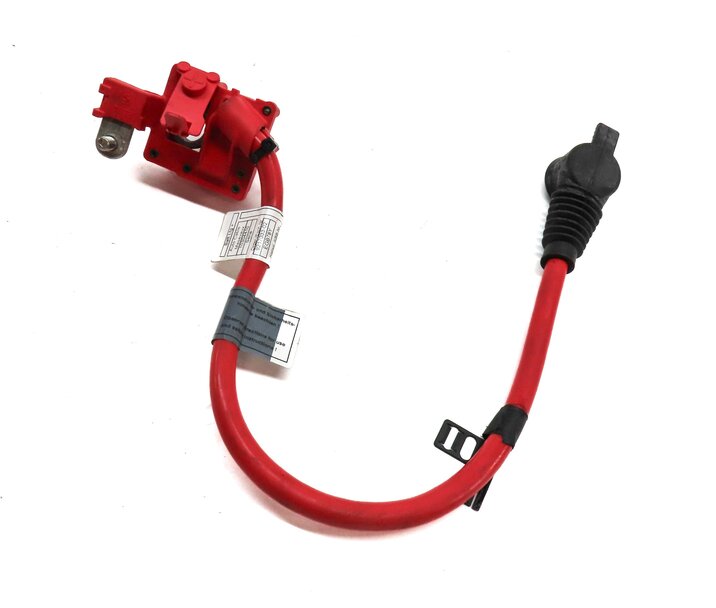 2011 BMW 750i (F01) POSITIVE BATTERY CABLE w/ TERMINAL (RED) 61129217033