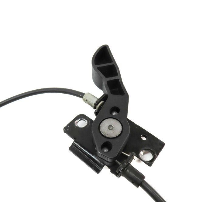 Thumbnail 10: 2011 BMW 750i (F01) HOOD LEFT & RIGHT SAFETY CATCH HOOK SET2 w/ RELEASE LEVER