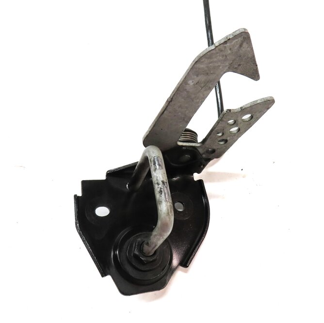 Thumbnail 6: 2011 BMW 750i (F01) HOOD LEFT & RIGHT SAFETY CATCH HOOK SET2 w/ RELEASE LEVER