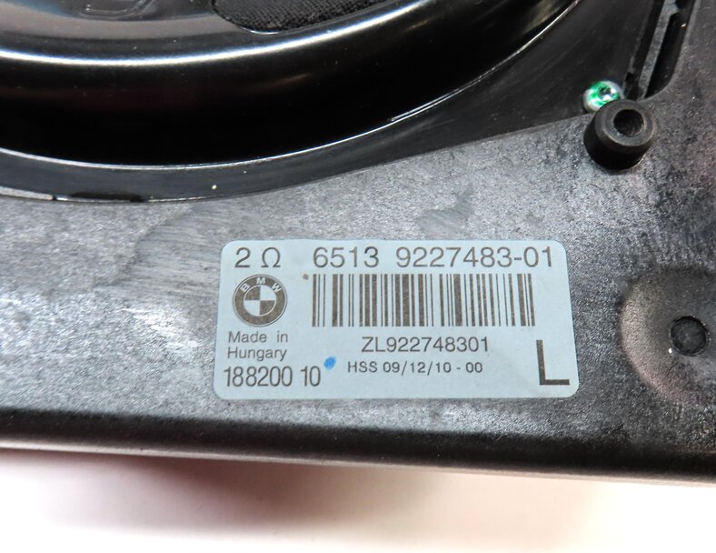 Thumbnail 11: 2011 BMW 750i (F01) DOOR DASH DECK RADIO WOOFER MIDRANGE TWEETER SPEAKER SET9