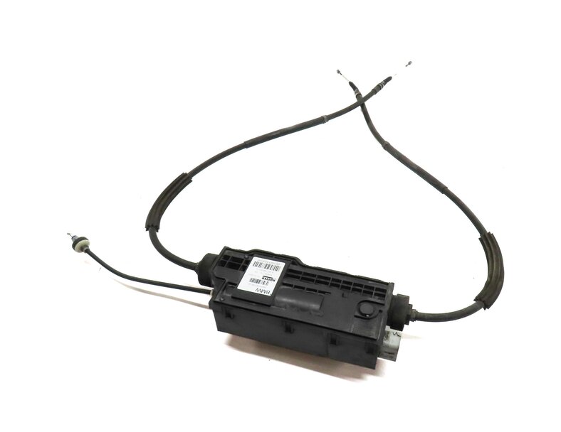 2011 BMW 750i (F01) EMERGENCY HILL PARKING E-BRAKE ACTUATOR w/ CABLES 6797789
