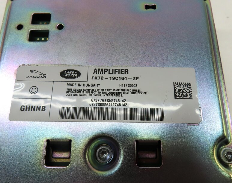 Thumbnail 5: 2015-2017 LAND ROVER DISCOVERY SPORT (L550) RADIO STEREO AUDIO AMP AMPLIFIER