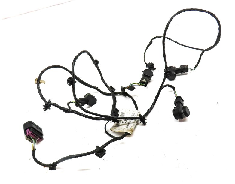 Thumbnail 3: 2017 DISCOVERY SPORT L550 REAR PARK ASSIST PDC SENSOR SET4 BLACK & WIRE HARNESS