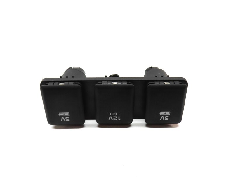 Thumbnail 4: 2017 LAND ROVER DISCOVERY SPORT (L550) REAR 5V 12V SOCKET PLUG CHARGE PLUG PANEL