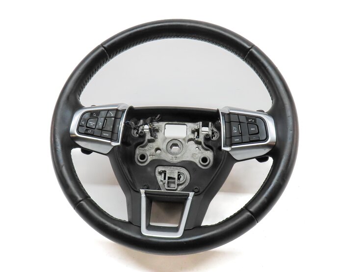 Thumbnail 2: 15-19 DISCOVERY SPORT (L550) STEERING WHEEL w/ SWITCHES & SHIFT PADDLES (BLACK)
