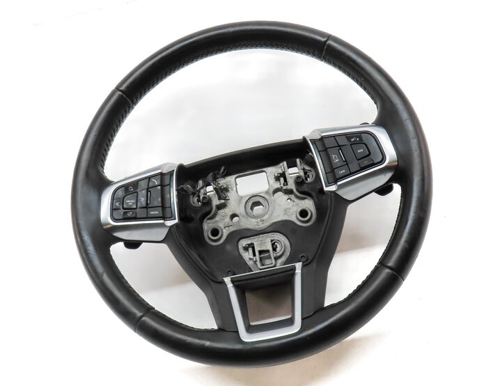Thumbnail 3: 15-19 DISCOVERY SPORT (L550) STEERING WHEEL w/ SWITCHES & SHIFT PADDLES (BLACK)