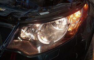 Thumbnail 2: 15-19 LAND ROVER DISCOVERY SPORT (L550) LEFT HALOGEN HEADLIGHT HEAD LIGHT LAMP