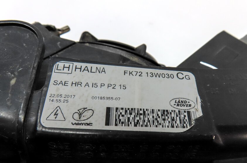 Thumbnail 8: 15-19 LAND ROVER DISCOVERY SPORT (L550) LEFT HALOGEN HEADLIGHT HEAD LIGHT LAMP