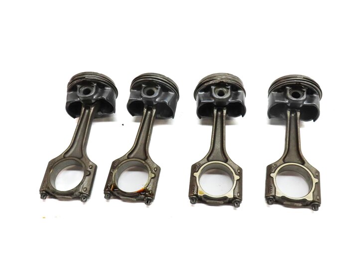Thumbnail 5: 15-18 AUDI A3 A6 TT (8V C7 4G 8S) 2.0L TURBO ENGINE PISTON & CONNECTING ROD SET4
