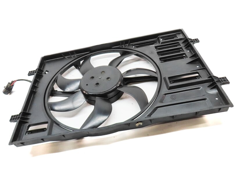 Thumbnail 3: 2015-2016 AUDI A3 (8V) 2.0L TURBO ENGINE - RADIATOR COOLING FAN ASSEMBLY