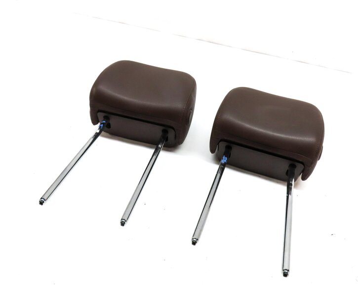 Thumbnail 1: 15-20 AUDI A3 S3 (8V 8Y) FRONT LEFT & RIGHT SEAT HEADREST SET2 (CHESTNUT BROWN)
