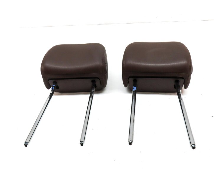 Thumbnail 2: 15-20 AUDI A3 S3 (8V 8Y) FRONT LEFT & RIGHT SEAT HEADREST SET2 (CHESTNUT BROWN)