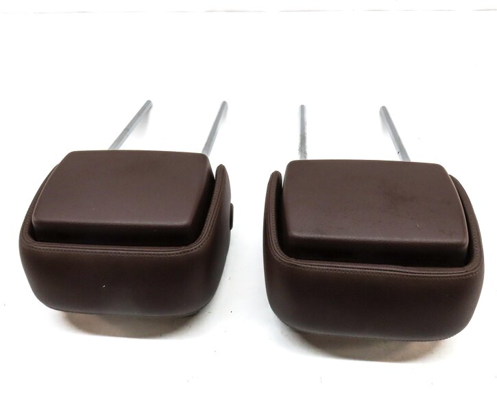 Thumbnail 5: 15-20 AUDI A3 S3 (8V 8Y) FRONT LEFT & RIGHT SEAT HEADREST SET2 (CHESTNUT BROWN)