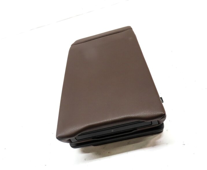 Thumbnail 3: 15-20 AUDI A3 (8V) REAR SEAT FOLD DOWN UP CONSOLE ARMREST CUPHOLDER (BROWN)