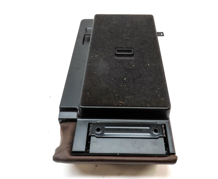 Thumbnail 6: 15-20 AUDI A3 (8V) REAR SEAT FOLD DOWN UP CONSOLE ARMREST CUPHOLDER (BROWN)