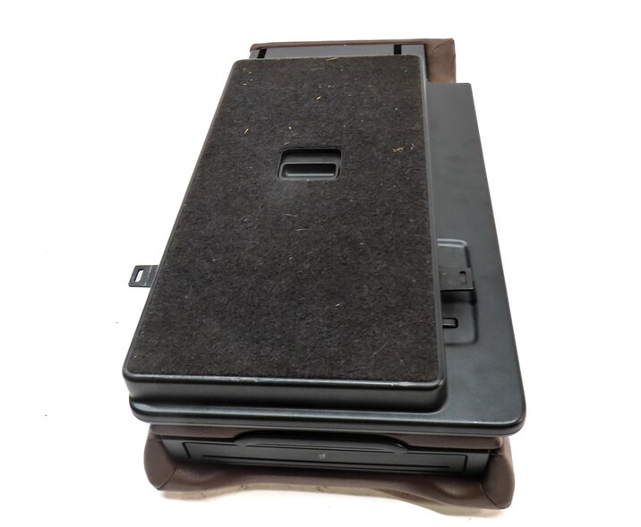 Thumbnail 7: 15-20 AUDI A3 (8V) REAR SEAT FOLD DOWN UP CONSOLE ARMREST CUPHOLDER (BROWN)