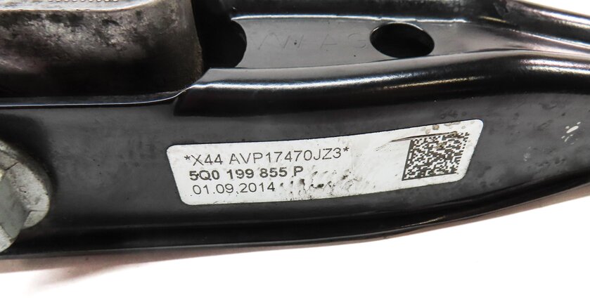 Thumbnail 6: 2015 AUDI A3 (8V) 2.0L TURBO CNTC REAR ENGINE MOTOR SUPPORT BRACKET 5Q0199855P